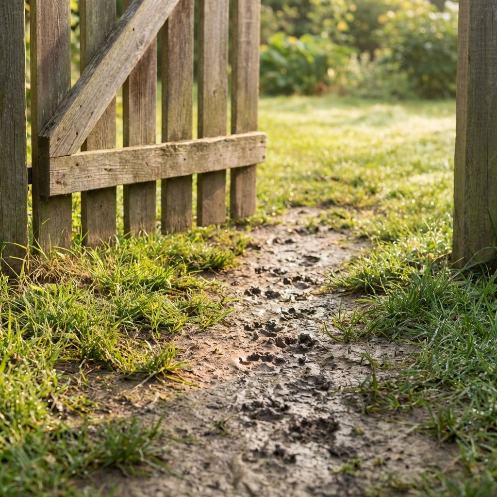 Exercise 3 - Pepper Runaway Dog Paw Prints